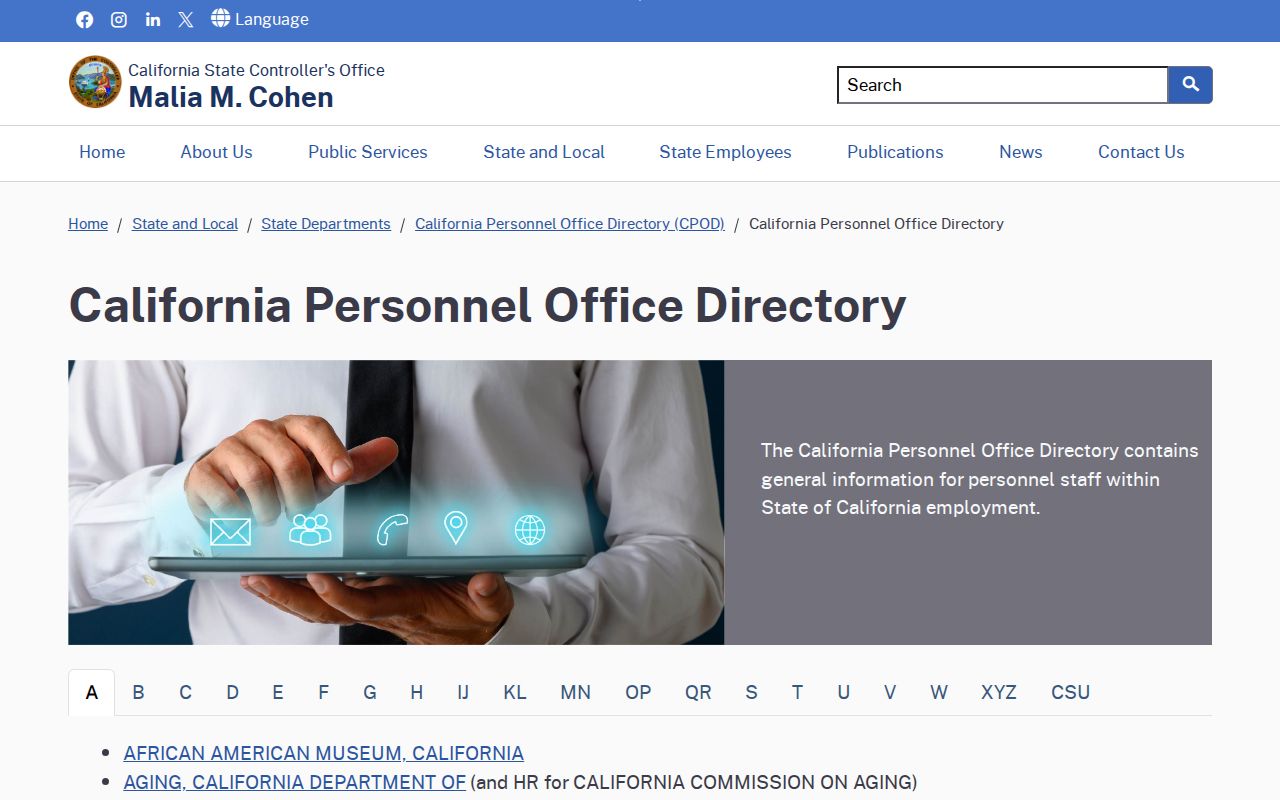San Rafael people directories California personnel office directory